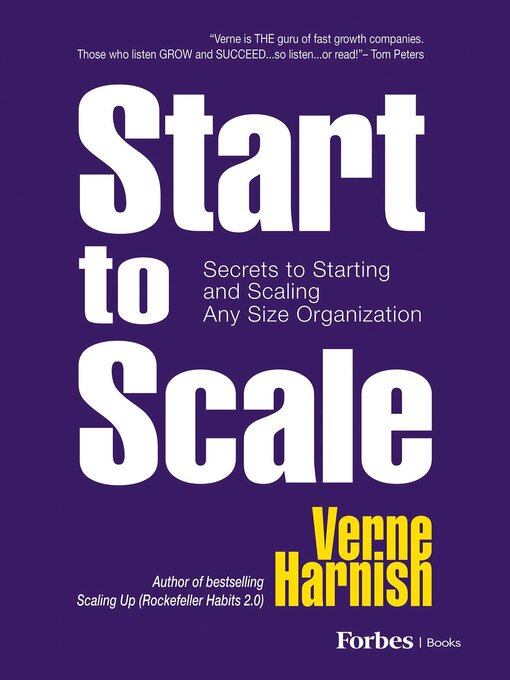 Cover image for Start to Scale